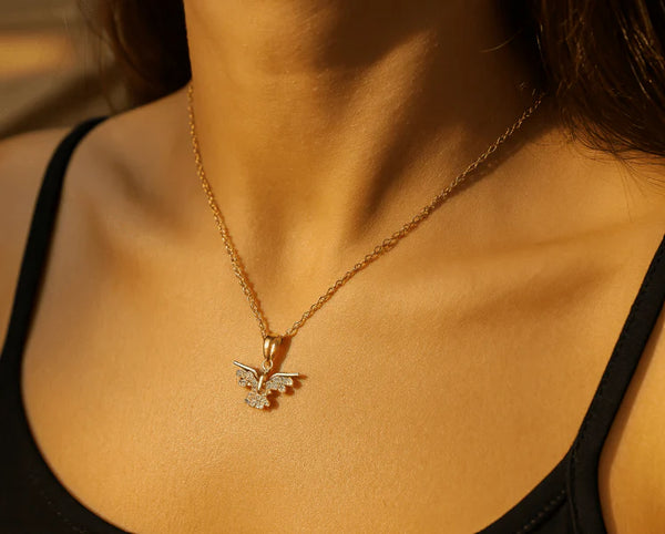 Gold Butterfly Cubic