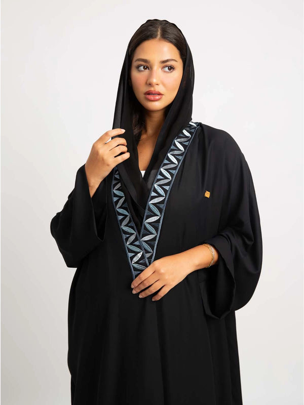 Leaf Wide-fit Abaya